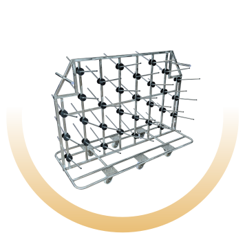 YCP Yarn Carrier Trolley