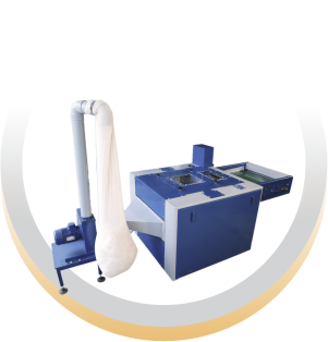 Vishwaa VEB505 roving waste opener machine with blower